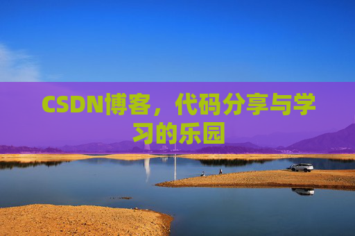 CSDN博客，代码分享与学习的乐园